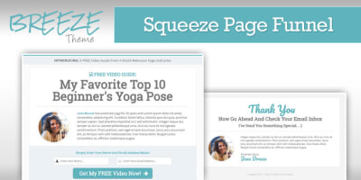BREEZE | Squeeze Page Funnel