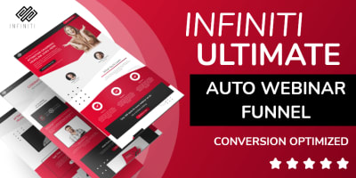 Infiniti Ultimate Auto Webinar Funnel **PLUS** 8 Conversion Boosting Emails Included!