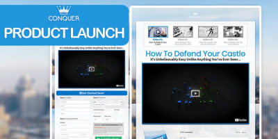 CONQUER | Product Launch Funnel