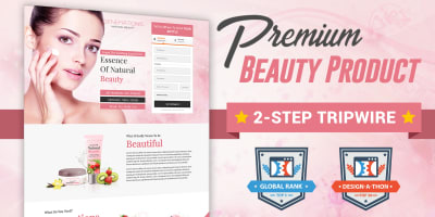 Beauty Product Tripwire Funnel **BONUS** 3 Proven Multi-Step Email Sequences!
