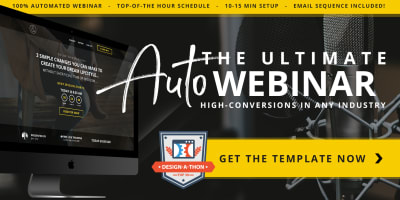 The Ultimate Automated 'Hourly' Webinar Funnel + Emails!