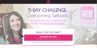 5 Day Challenge Product Launch + Book Order Sales Funnel (8 Pages)