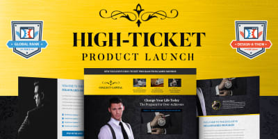 *Best Seller* High Ticket Product Launch Funnel **BONUS** 2 Proven Email Sequences Included!!!