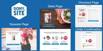 Health Planner Squeeze Funnel by FunnelsHelper.com