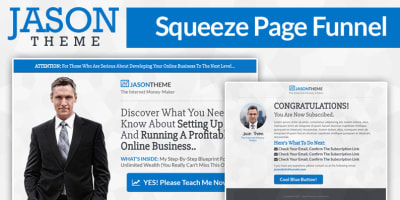 JASON | Squeeze Page Funnel