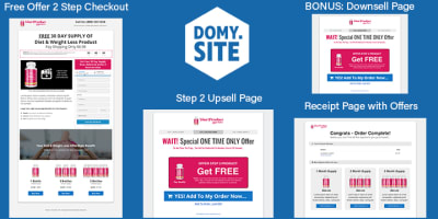 Diet & Weight Loss Offers Two Step Tripwire Funnel Supplement - Free Trial Product Offer by FunnelsHelper.com