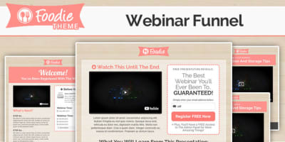 FOODIE | Webinar Funnel