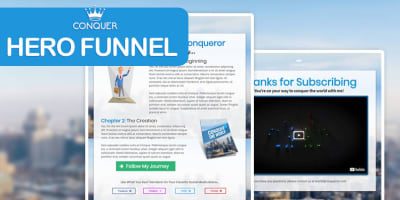 CONQUER | The Hero Funnel