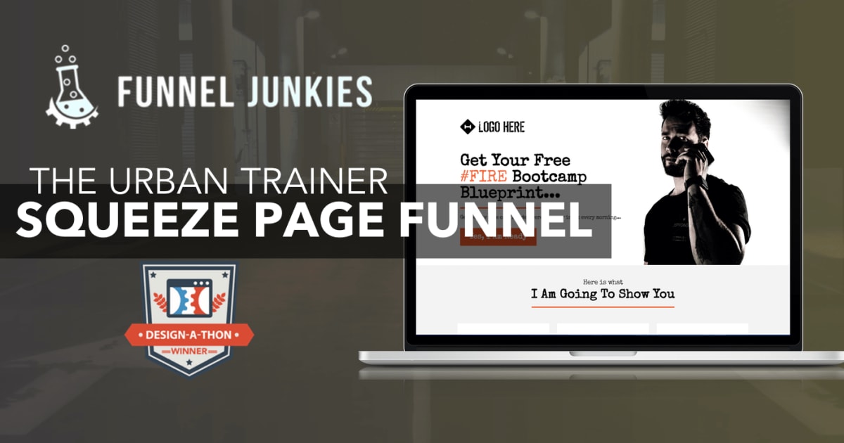 The Urban Trainer Squeeze Page Funnel