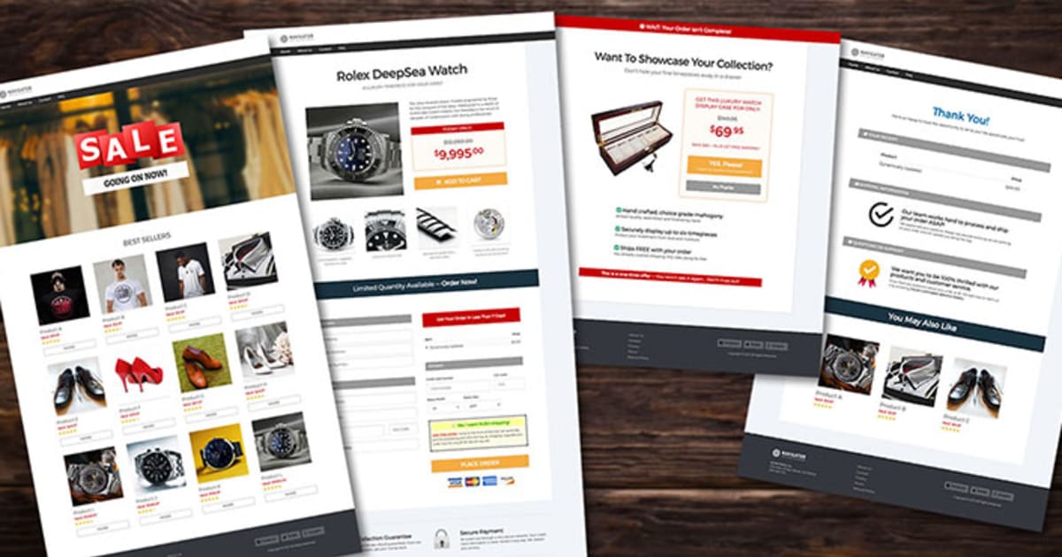 [FULL SITE] Ecom Store Funnel + Bonuses