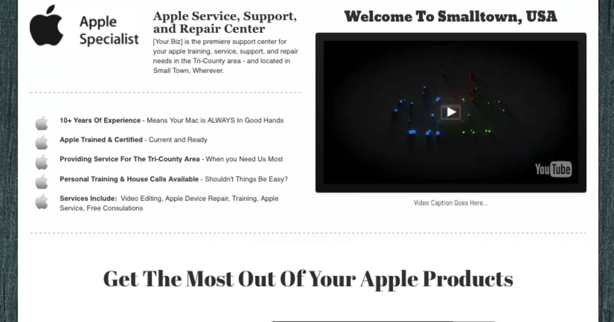 Small Town Services Lead Generator