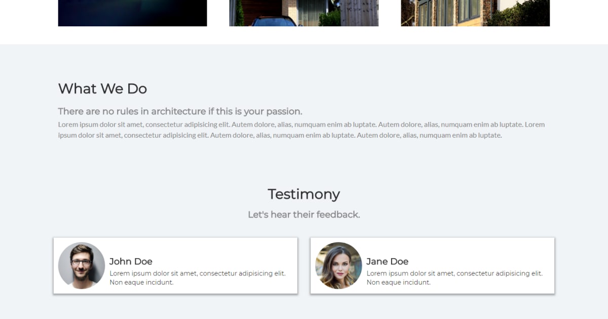 Architecture / Opt-in / Landing Page - Architecture Template New 02