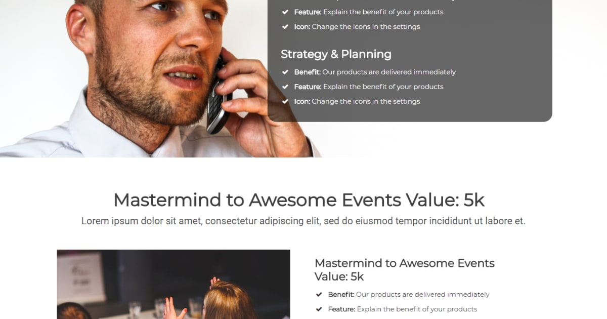 Application Funnel / Optin / Coaching / Consulting