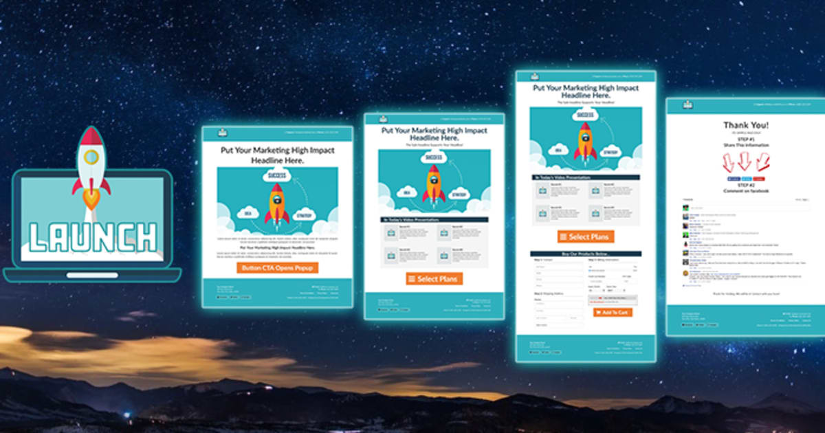 LAUNCH :: Summit Funnel by FunnelsHelper.com