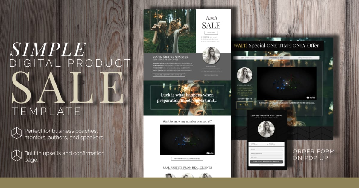 Simple Digital Product Flash Sale 
