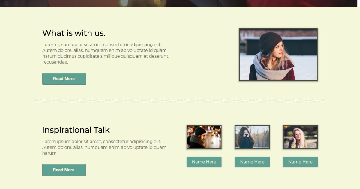 Services / Landing Page - Tech Conference Template 01