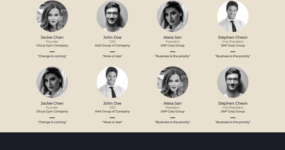 Lead Generation / Event - Black / Gold Event Template 05
