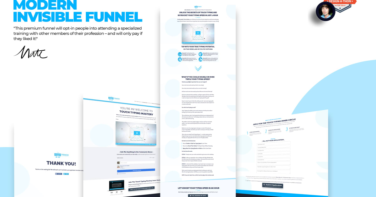 Modern Invisible Funnel