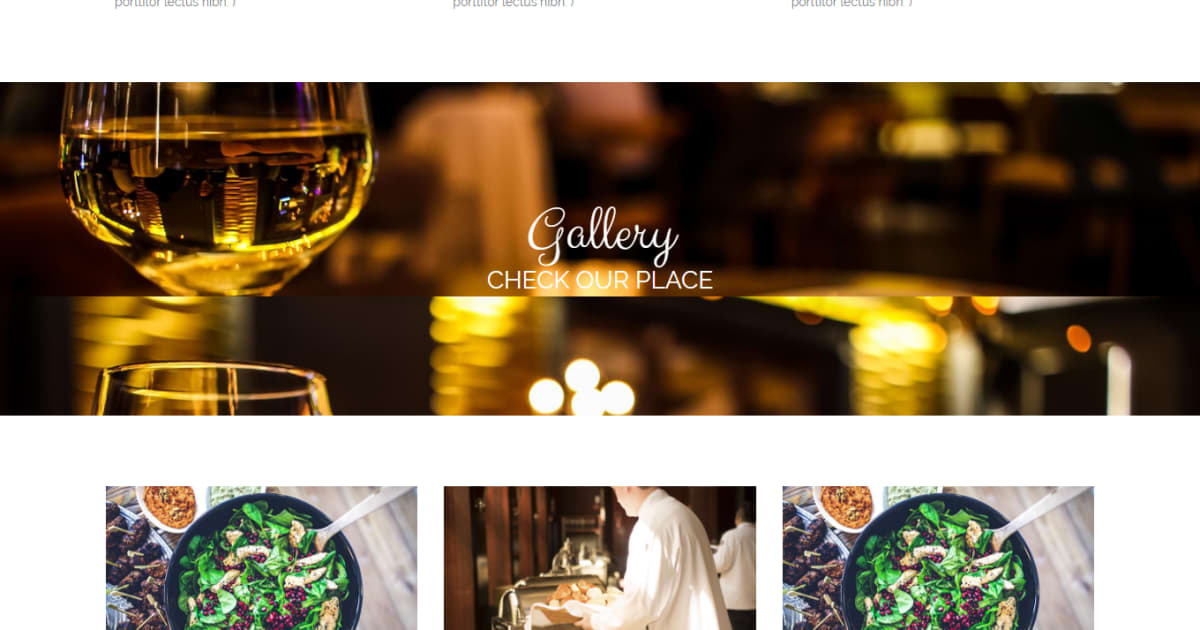 Food And Restaurant / Landing Page / Opt-in - Food And Restaurant Template 3