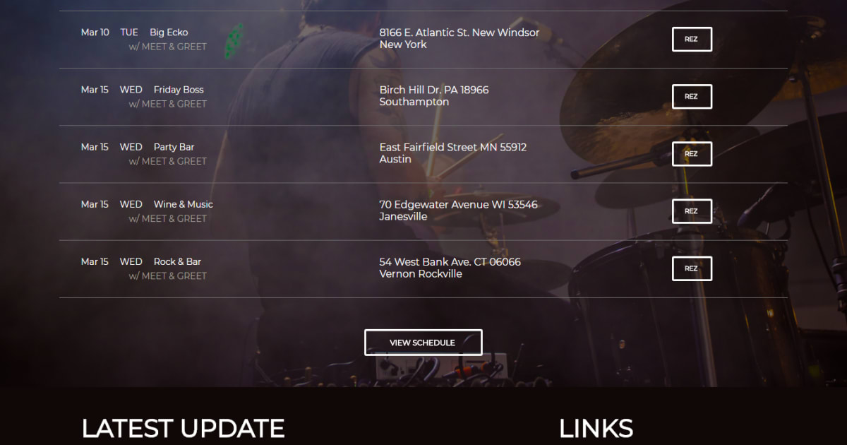 Music / Landing Page - Music Template 02
