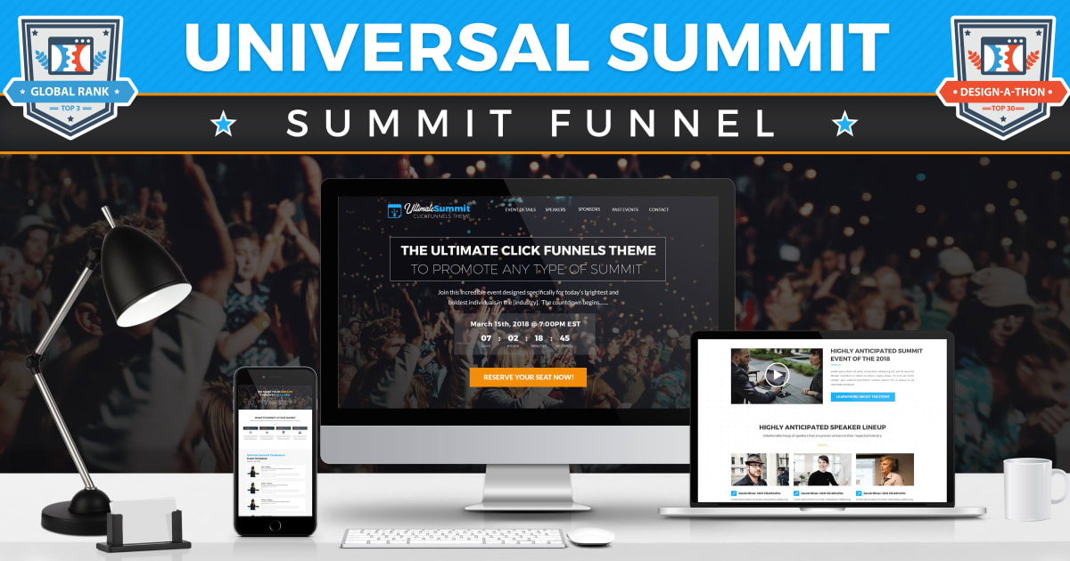 The ULTIMATE Summit Funnel **BONUS** 2 Proven Email Sequences Included!