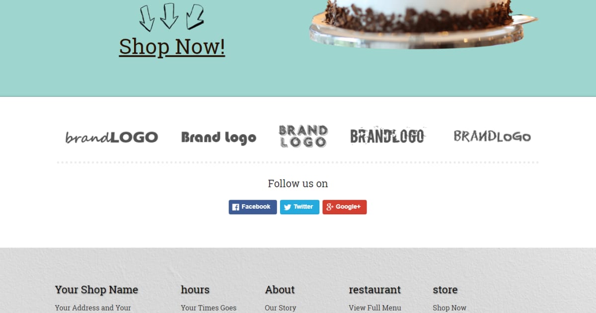 Food / Restaurant / Landing Page - Food & Restaurant Template 8