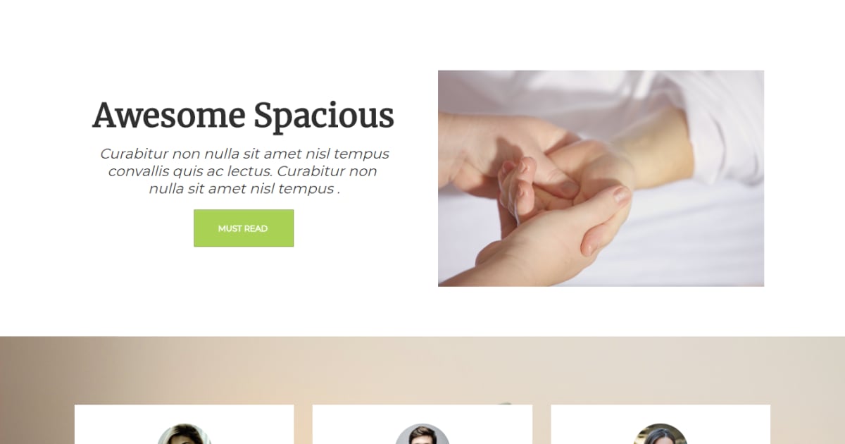 Fitness / Spa / Services / Opt-in / Landing Page - Health and Fitness Template 02