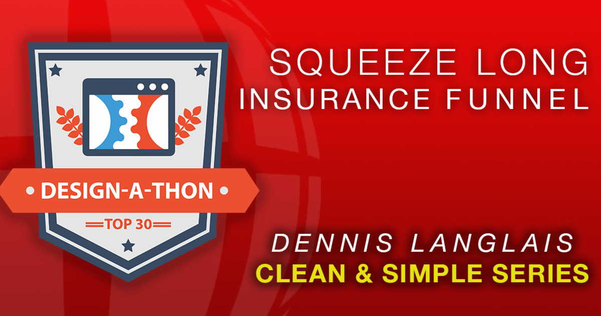 SUEEZE PAGE Insurance [LAUNCH SPECIAL] Includes 20 minute phone consult - and my Famous "Funnel Stack"  