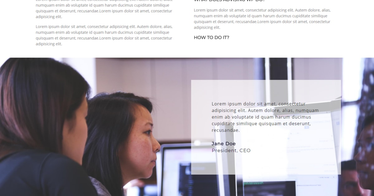 Consulting / Opt-in / Landing Page - Consulting Template 09
