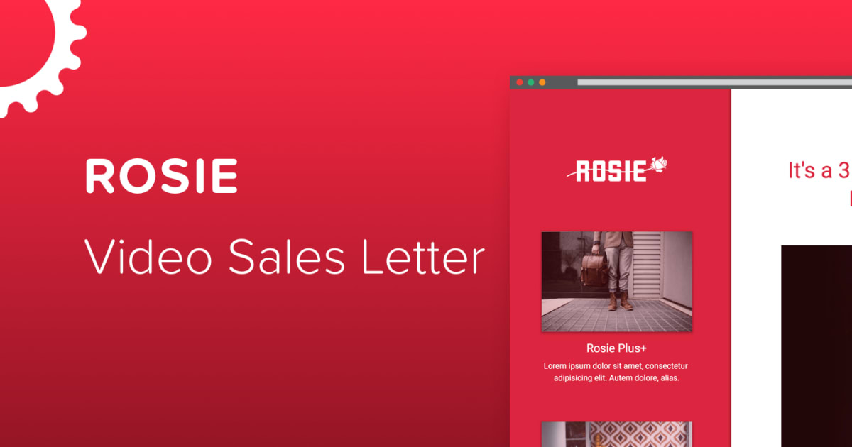 Video Sales Letter Funnel :: ROSIE