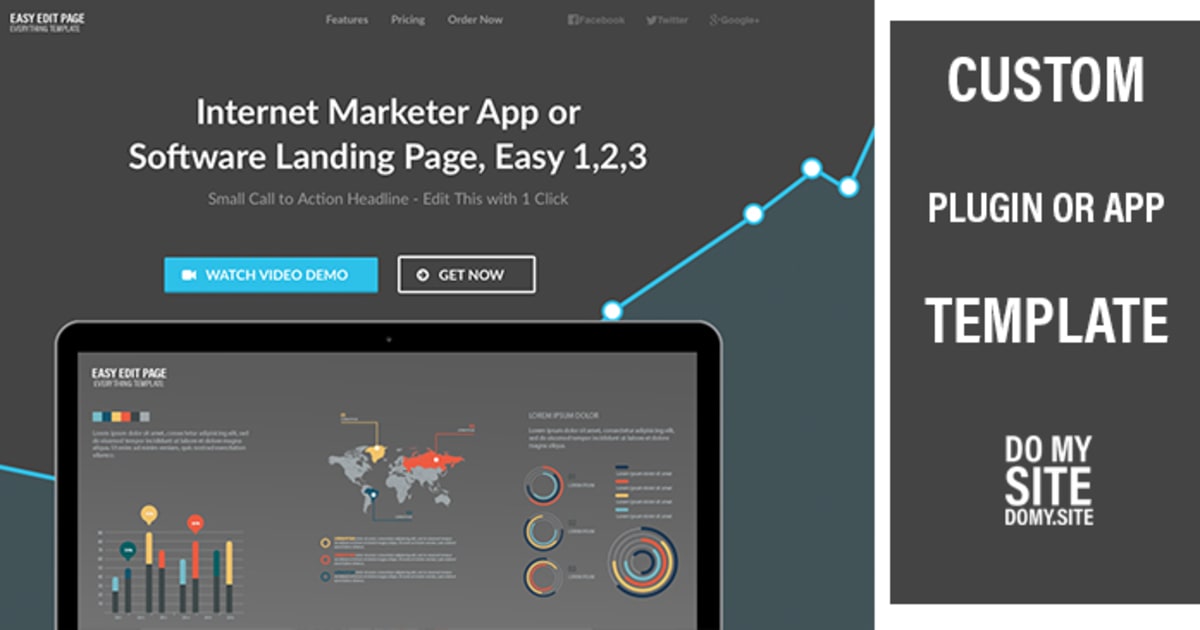 PLUGIN or APP TEMPLATE Landing Page - FunnelsHelper.com