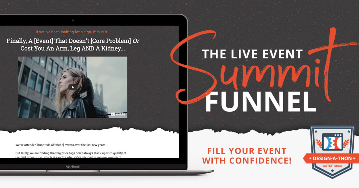 The Ultimate LIVE EVENT Summit Funnel + VIP Upsell!