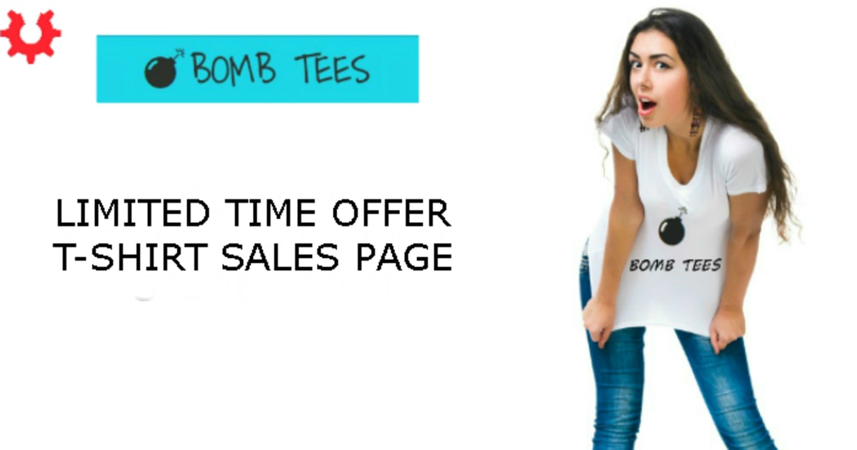 T-Shirt Scarcity & Share Sales Page