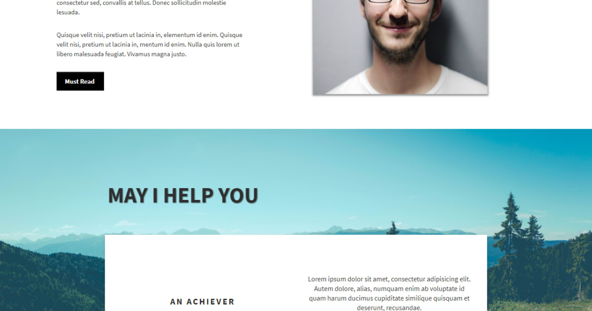 Consulting and Coaching / Optin / Landing Page - Consulting and Coaching Template 1