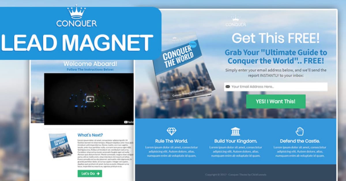 CONQUER | Lead Magnet