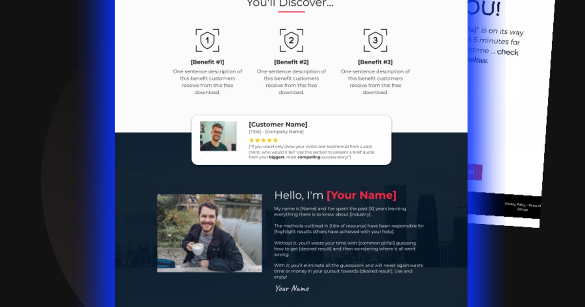 Modern & Effective Lead Generation Funnel (Perfect Even for Affiliate Marketing)