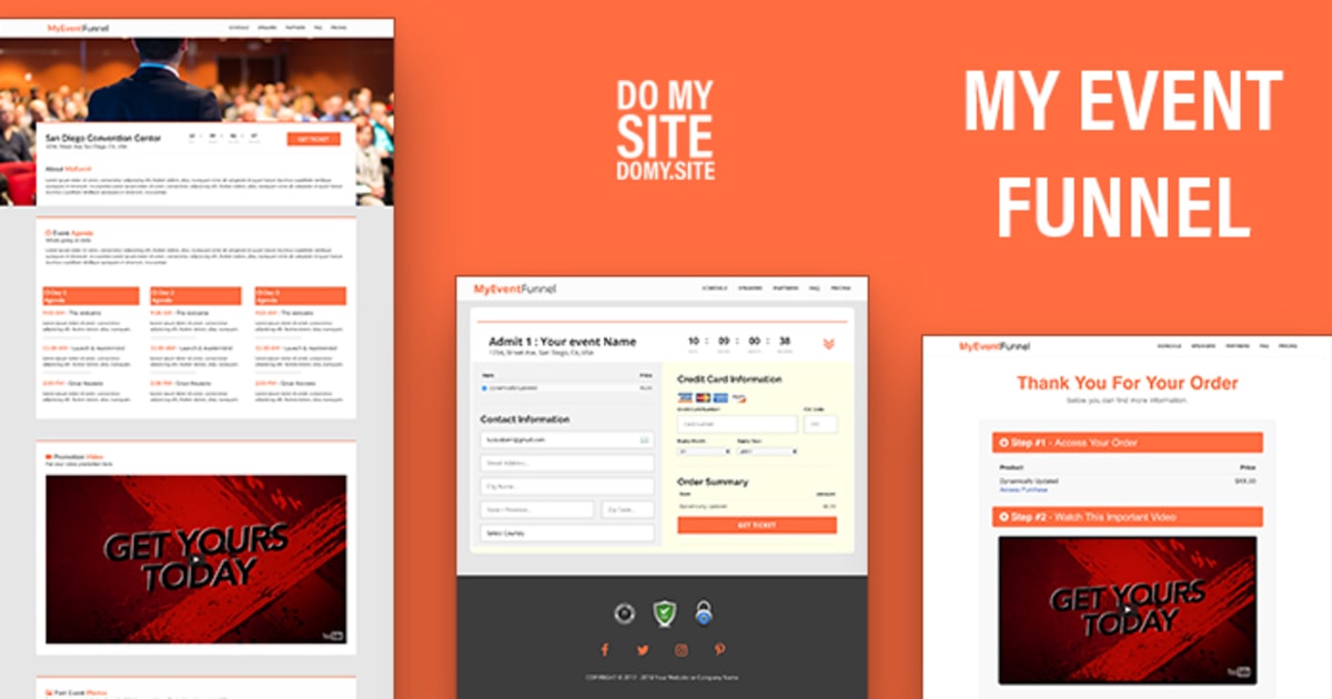 MyEvent Funnel by Funnels Helper - FunnelsHelper.com