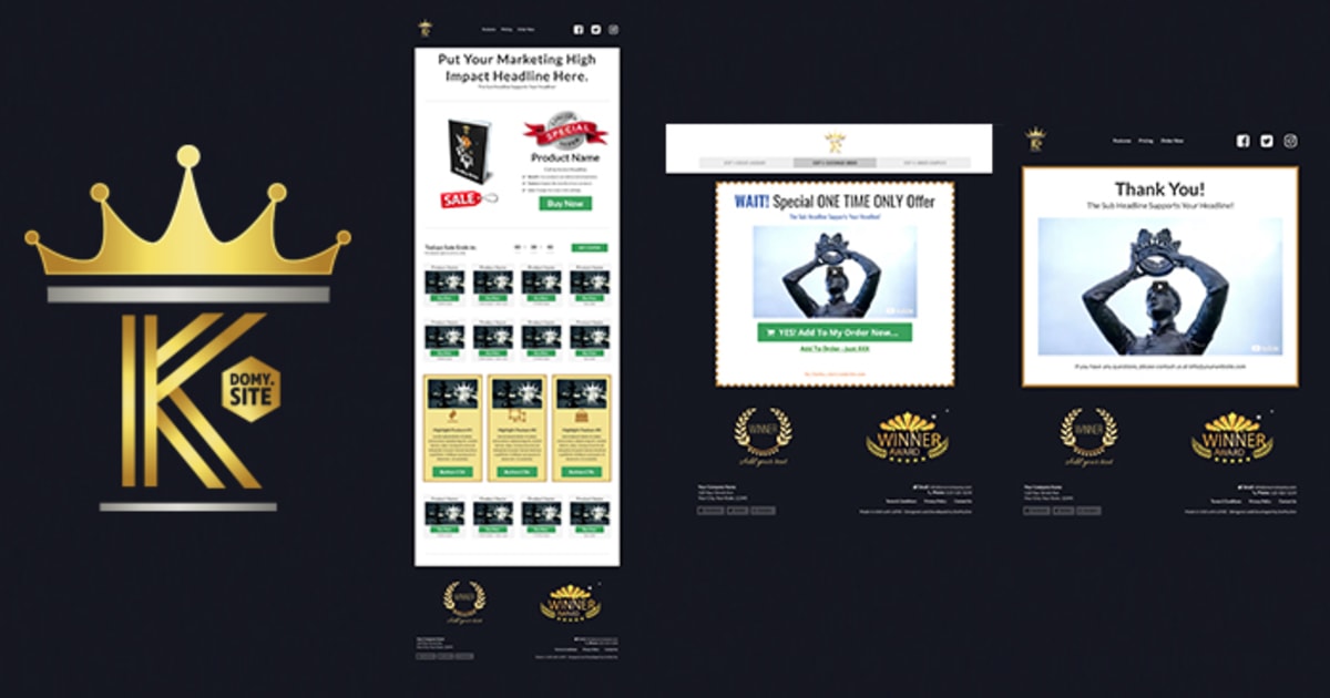 KING Storefront Funnel  :: by FunnelsHelper.com