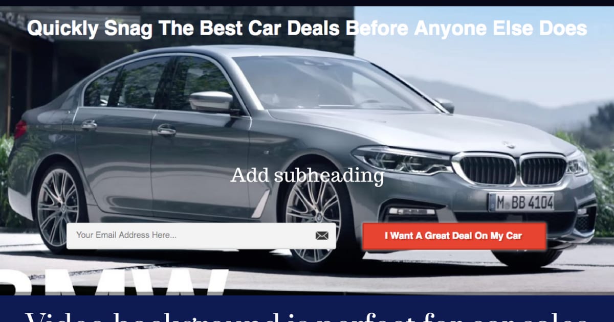 Car Sales Funnel