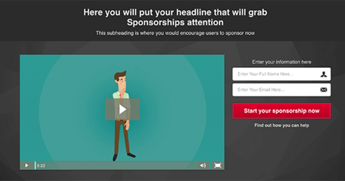Non-Profit Sponsorship Funnel