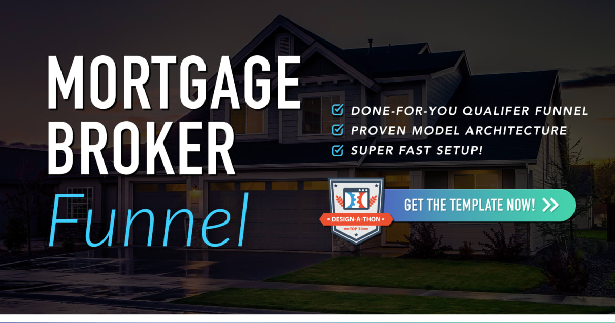 The #1 Mortgage / Loan Qualifier Funnel