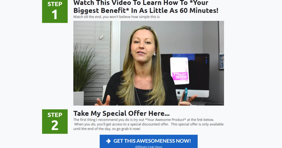 Simple MLM Bridge Funnel - Network Marketing