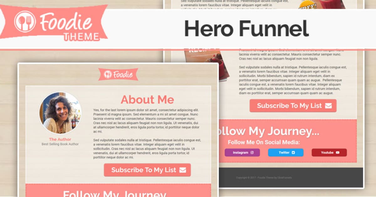 FOODIE | Hero Funnel