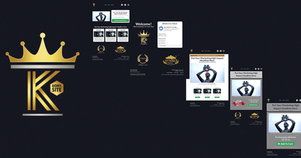 KING The Auto Webinar Funnel :: by FunnelsHelper.com