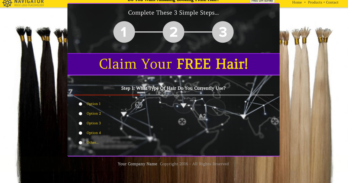 Hair Stylist Survey Optin Funnel