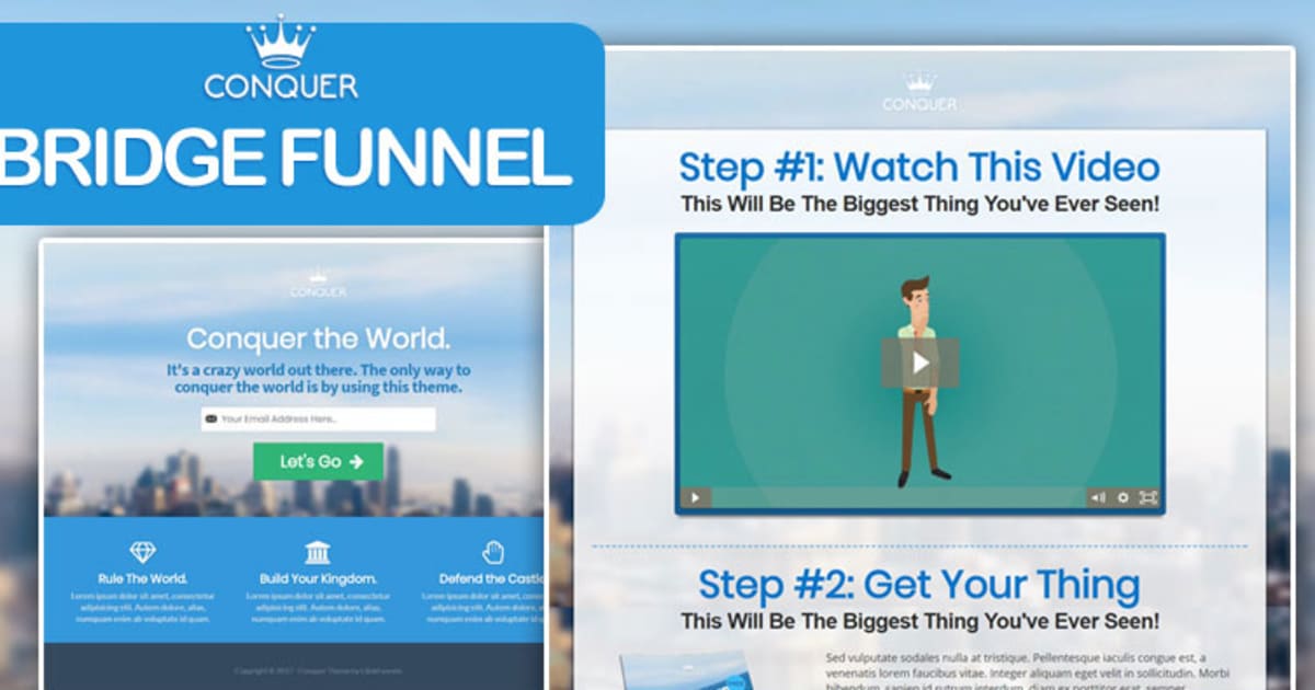 CONQUER | Bridge Funnel