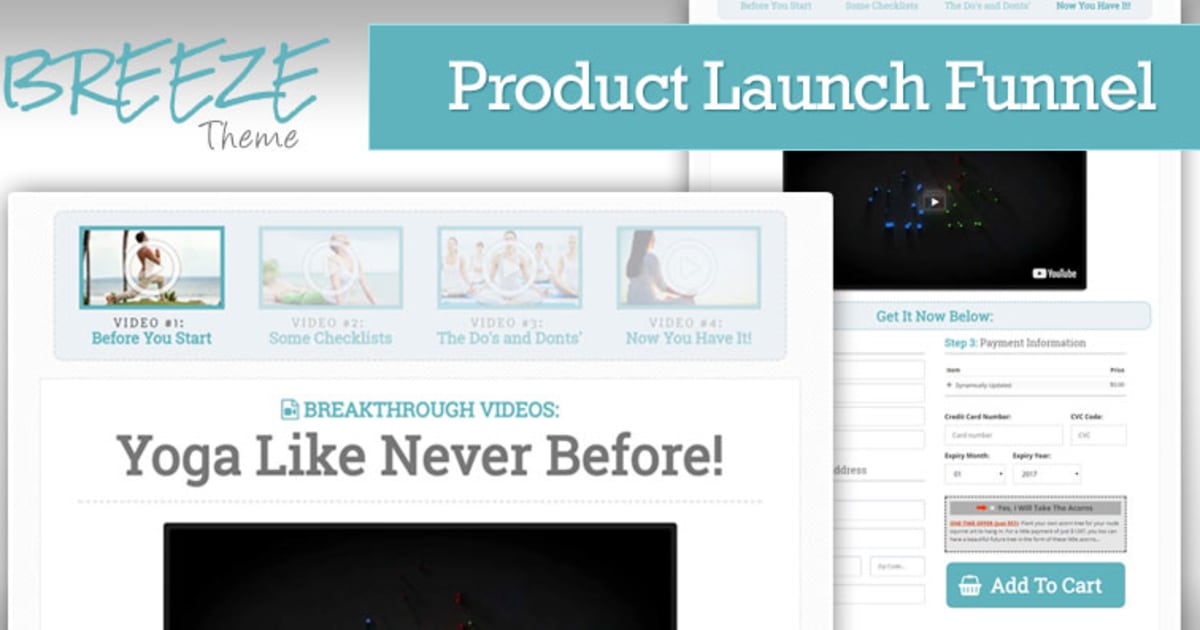 BREEZE | Product Launch Funnel