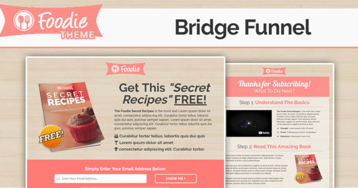 FOODIE | Bridge Funnel