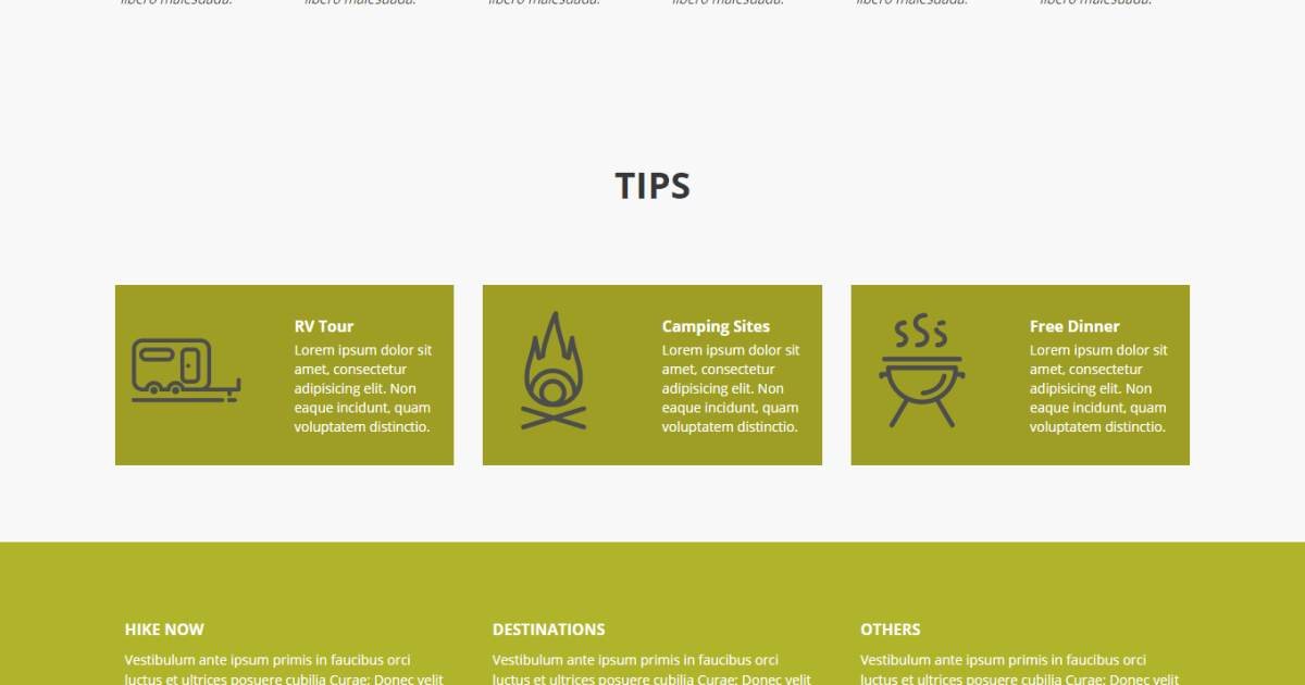 Camping / Outdoor / Mountaineering - Health Template 11