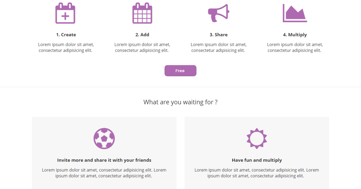 SaaS / Landing Page - SaaS Template 8